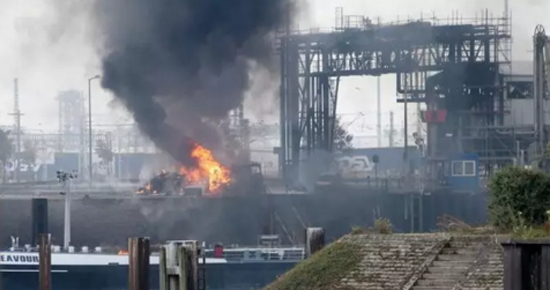 巴斯夫德國總廠爆炸現場 巴斯夫德國總廠爆炸現場